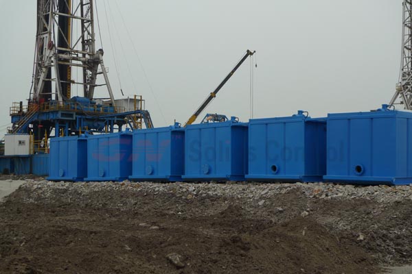 Drilling mud storage tanks and mixing system to Jidong Oilfield - GN
